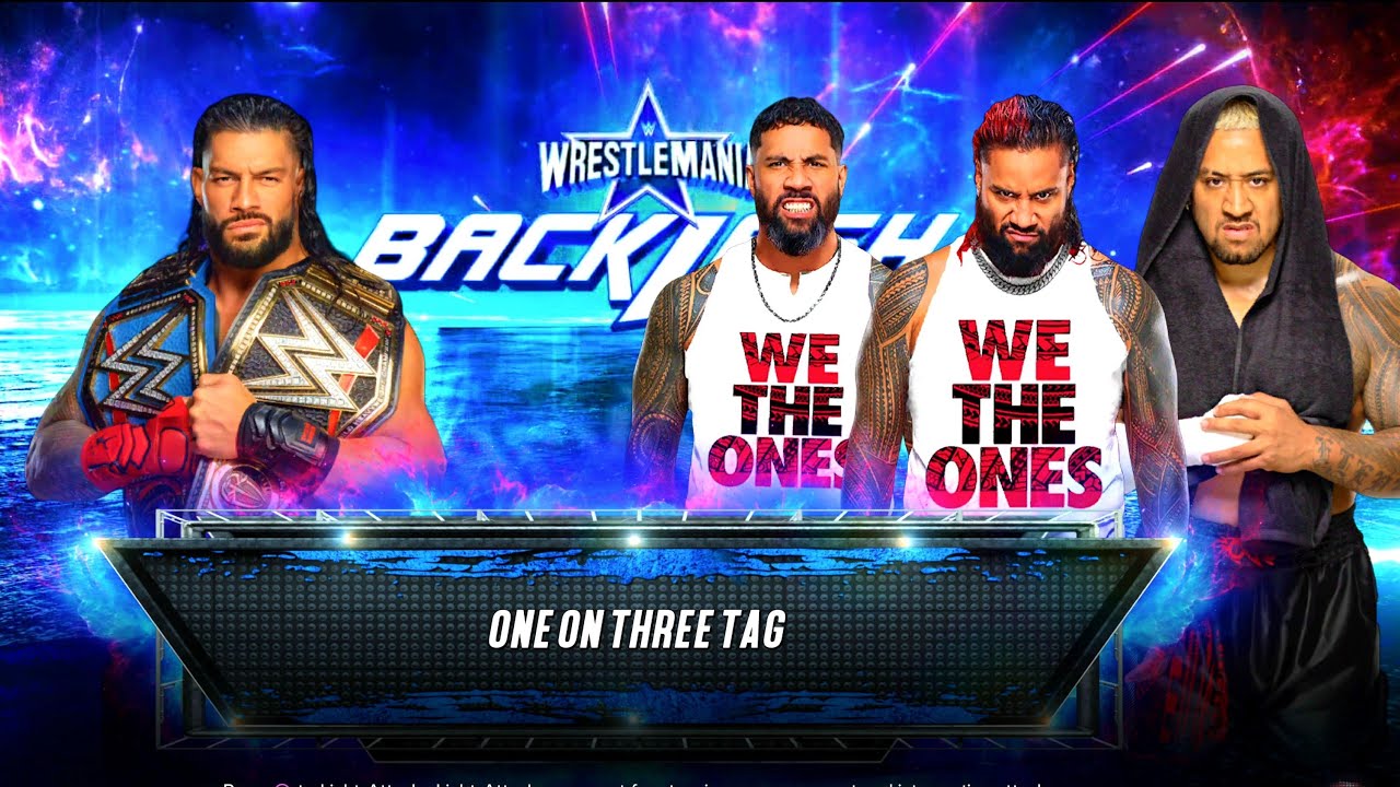 [WWE 2K23] Roman Reigns vs The Bloodline | Ultra Realistic Graphics [RTX 4090] [4K60FPS]