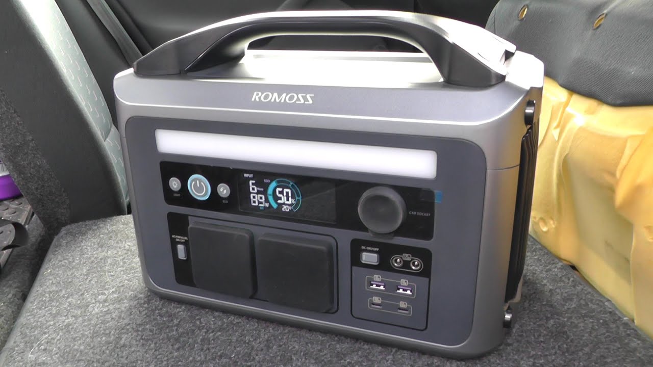 Электростанция ROMOSS X1000 обзор и тесты, сравнения. 