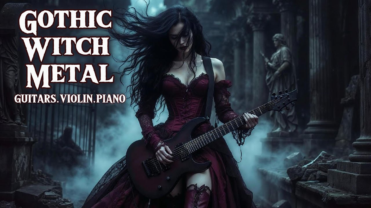 Witch Queen&rsquo;s Nocturne | Gothic Witch Metal (Violin &bull; Piano &bull; Guitars) | Metal Sirens AI