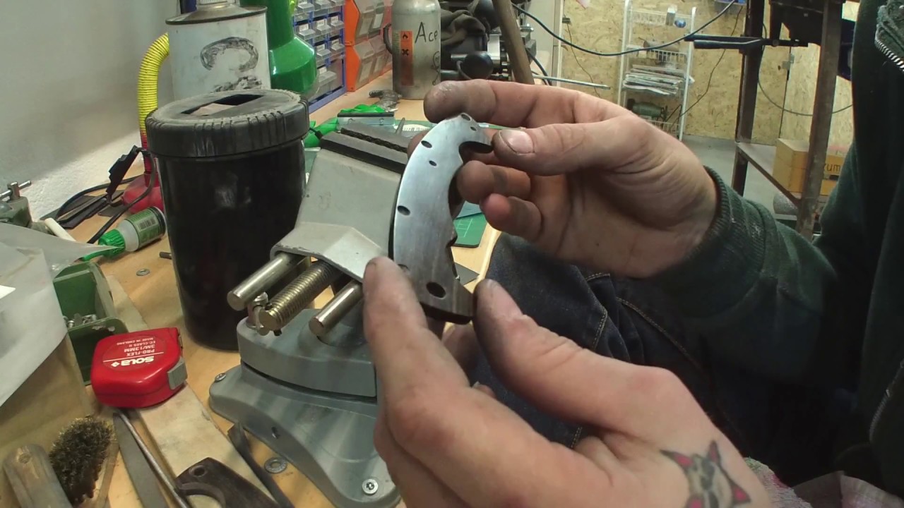 Making a Stainless Damasteel Liner Lock Knife With Ball Bearing - WSW
