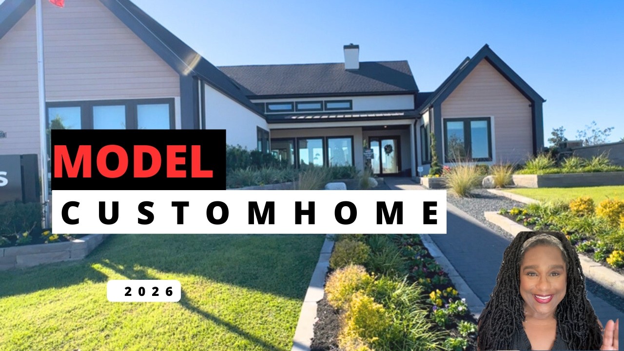 Custom Model Home Is On Another Level | 4861 SF Luxury Tour