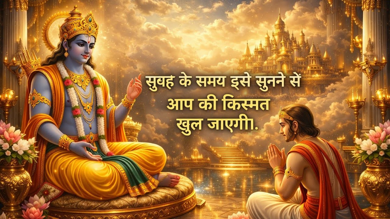 सुबह के समय से इसे सुनने सेkrishna motivational speech|krishna vani geeta saar