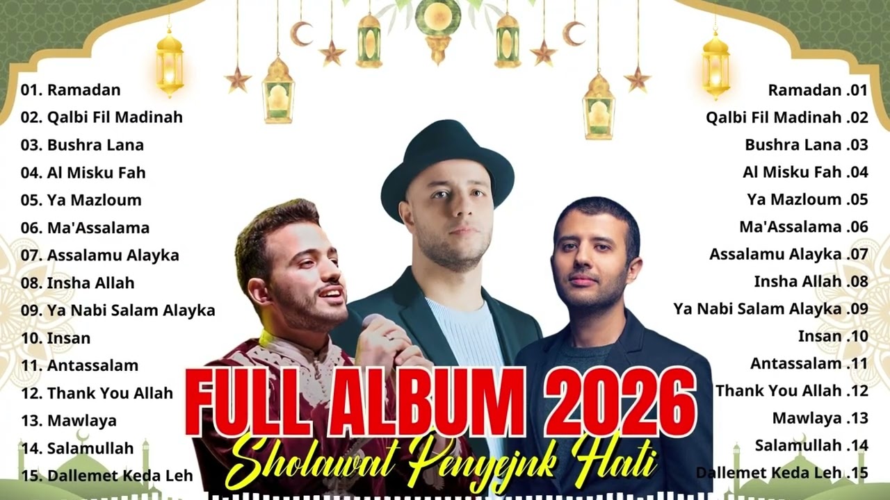 Maher Zain, Mohamed Tarek, Hamza Namira | Ramadan, Qalbi Fil Madinah, Bushra Lana