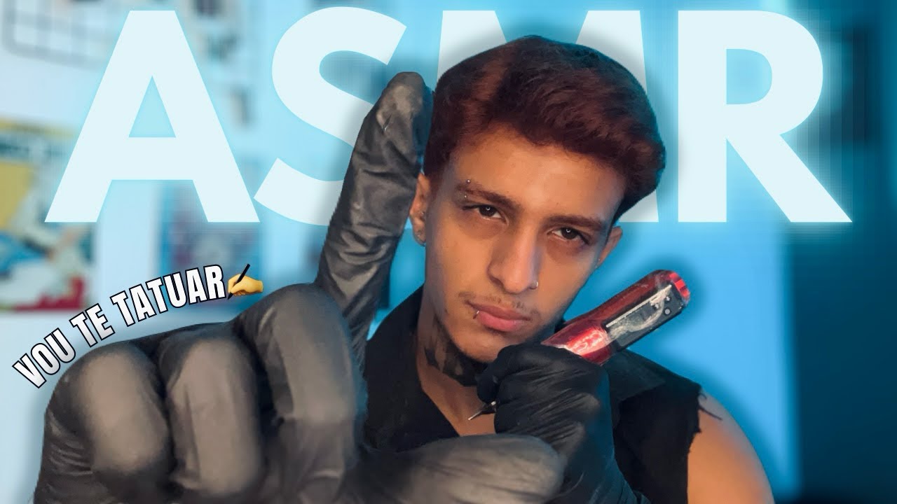ASMR | TATUANDO VOCÊ- ROLEPLAY TATUADOR✍️🐉