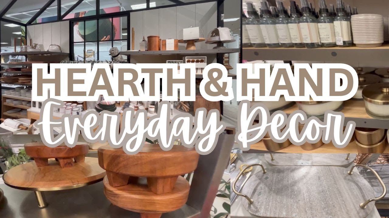 HEARTH AND HAND || Stunning EVERYDAY Neutral Home Decor || Target Shop With Me