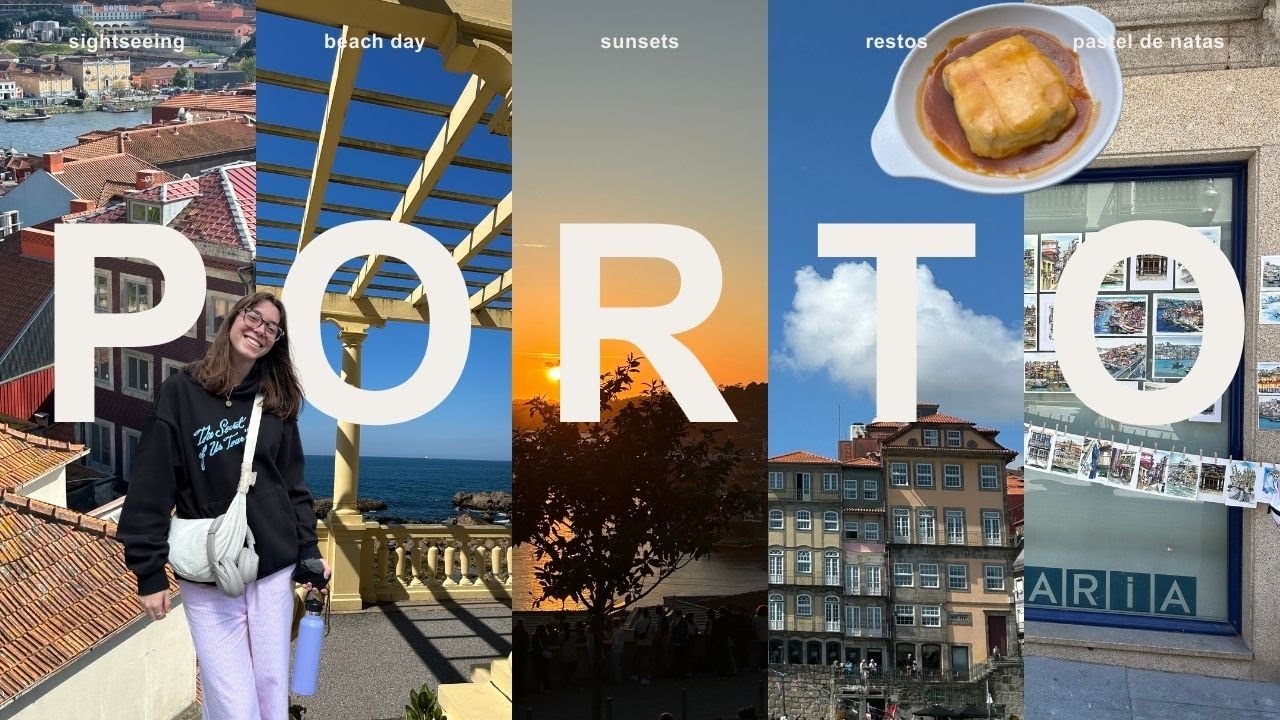 entries from portugal | a few days in porto, sunsets, pastel de natas, sightseeing and food recs