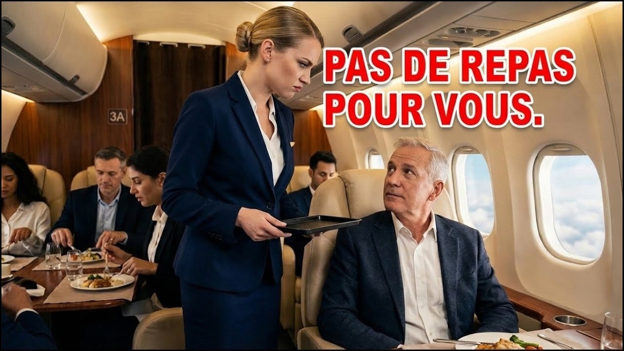 ILS ONT REFUSÉ DE ME SERVIR EN PREMIÈRE CLASSE… JE SUIS LE PDG !