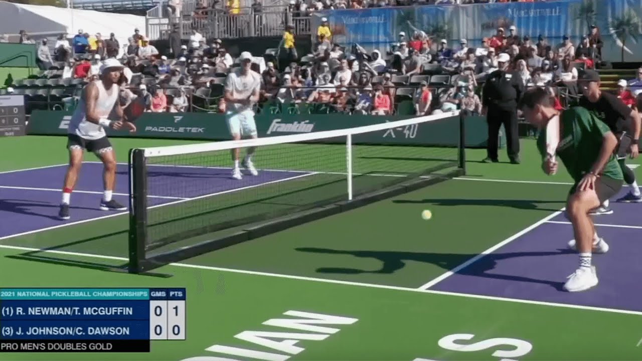 Sport insolite : Le pickleball, un mix de tennis, de ping-pong et de badminton