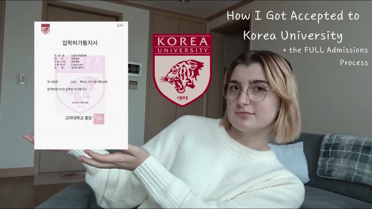 Korea University FULL Application Process | Undergraduate Documents, Essays, Etc. | C&Lambda;THY ❤
