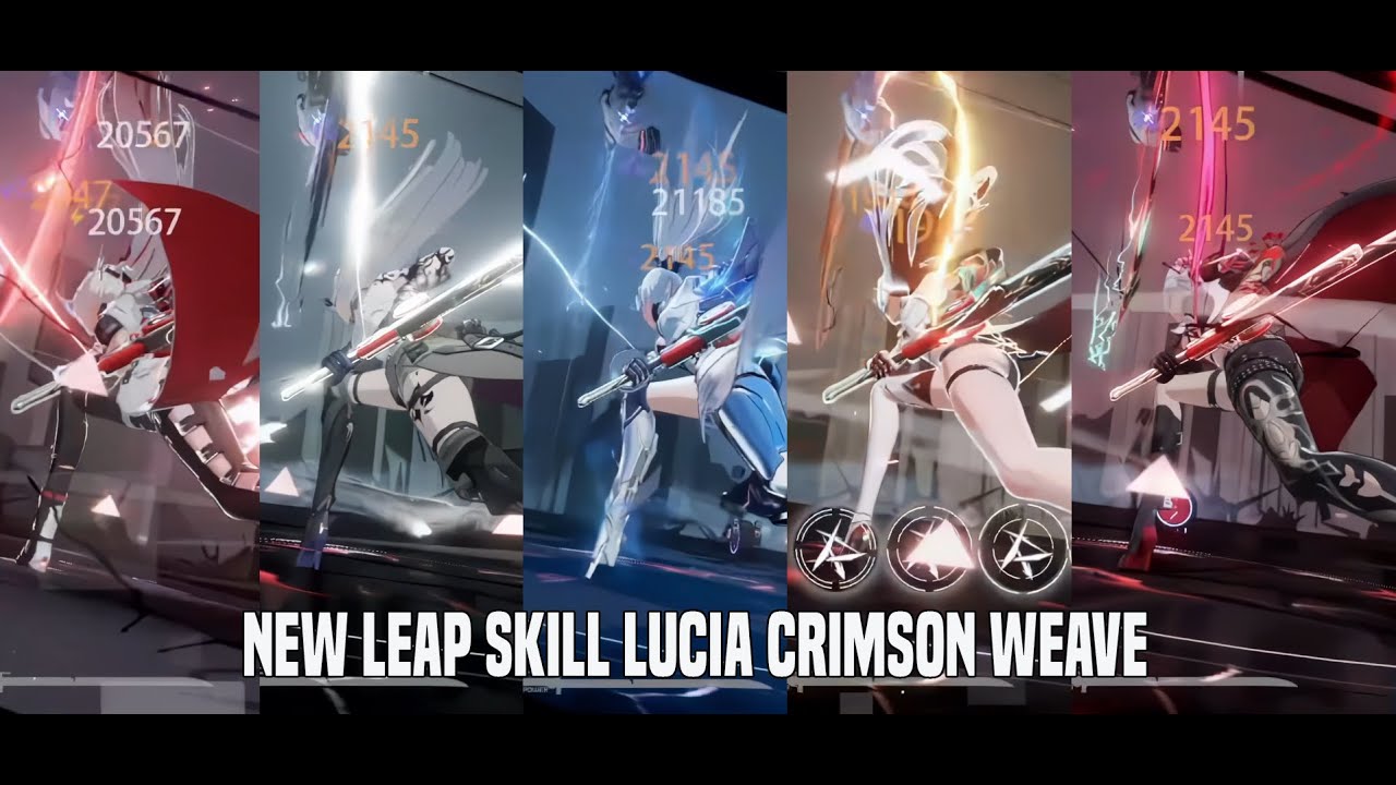 ALMOST GOT A JUDGEMENT CUT! LUCIA CRIMSON WEAVE LEAP SKILL WITH ALL COATINGS | PUNISHING GRAY RAVEN