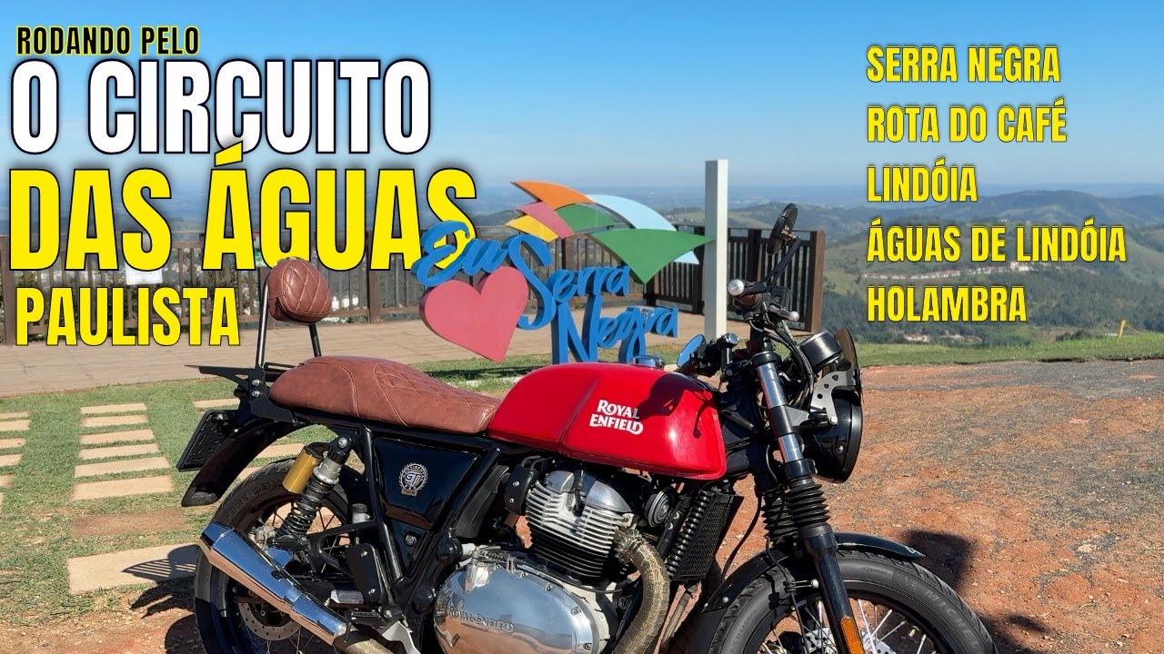 Rodamos 300km pelo Circuito das Águas Paulista de Moto