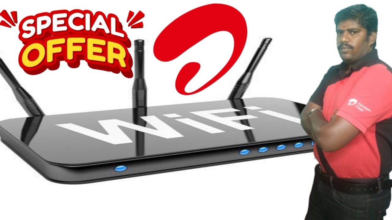 Airtel Wi-Fi Fiber Net Connection ₹1000 cashback offer 🎉 