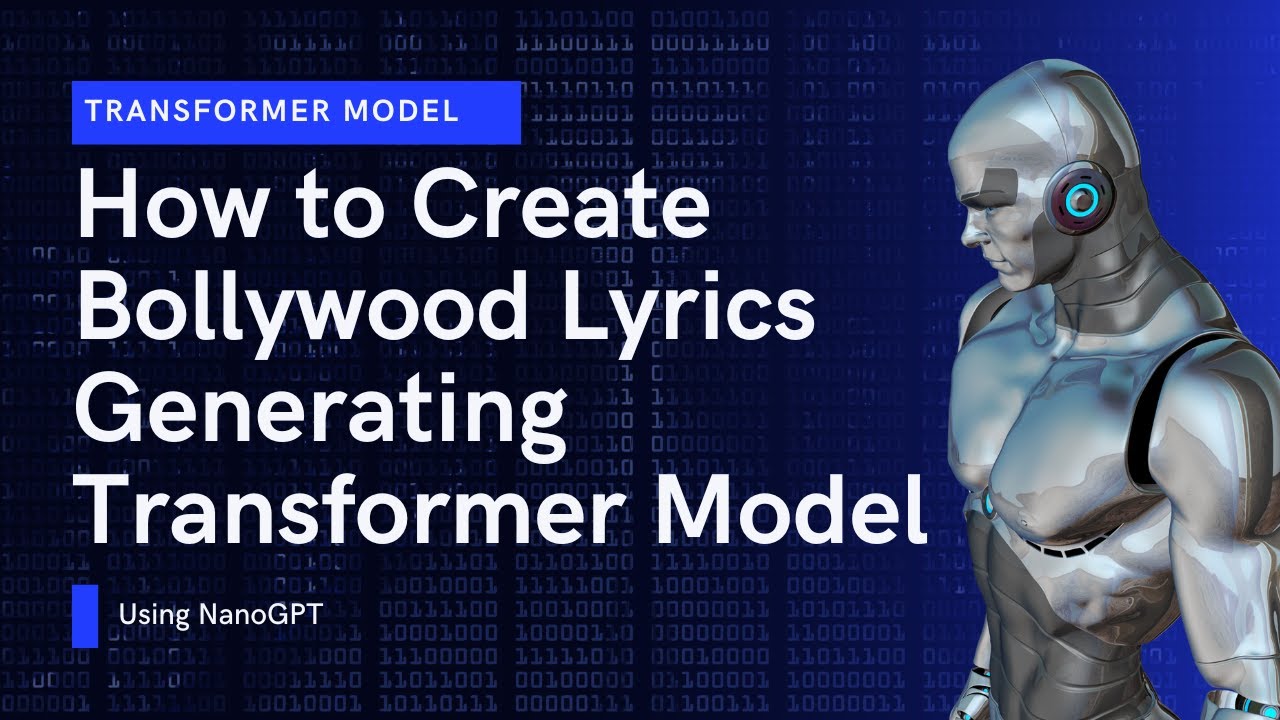 How to Create a Bollywood Lyrics Generator Transformer Model without ANY Code NanoGPT | Sagar Tamang