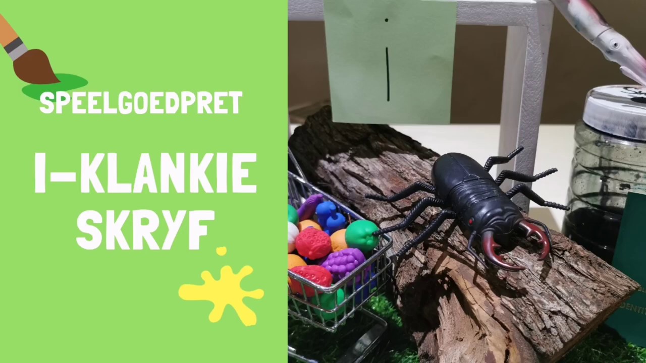I-klankie skryf - Graad R