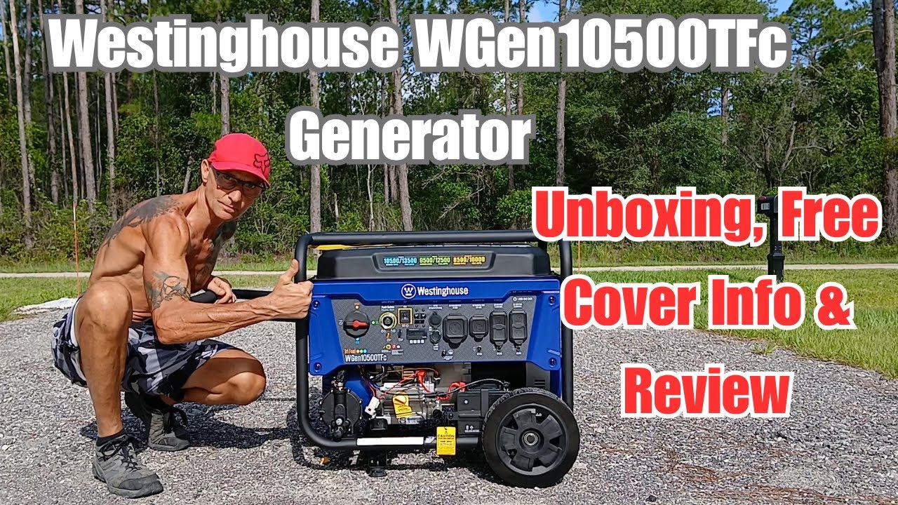 Трёхтопливный генератор Westinghouse WGen10500TFc | Обзор, распаковка и бесплатный чехол