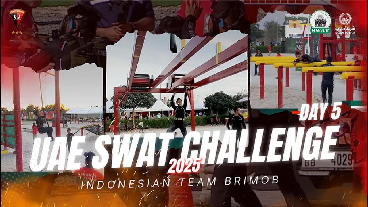 UAE SWAT CHALLENGE DAY 5 - INDONESIAN TEAM BRIMOB