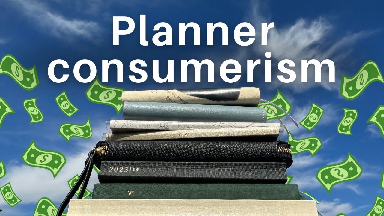 We need to talk about Planner Consumerism.