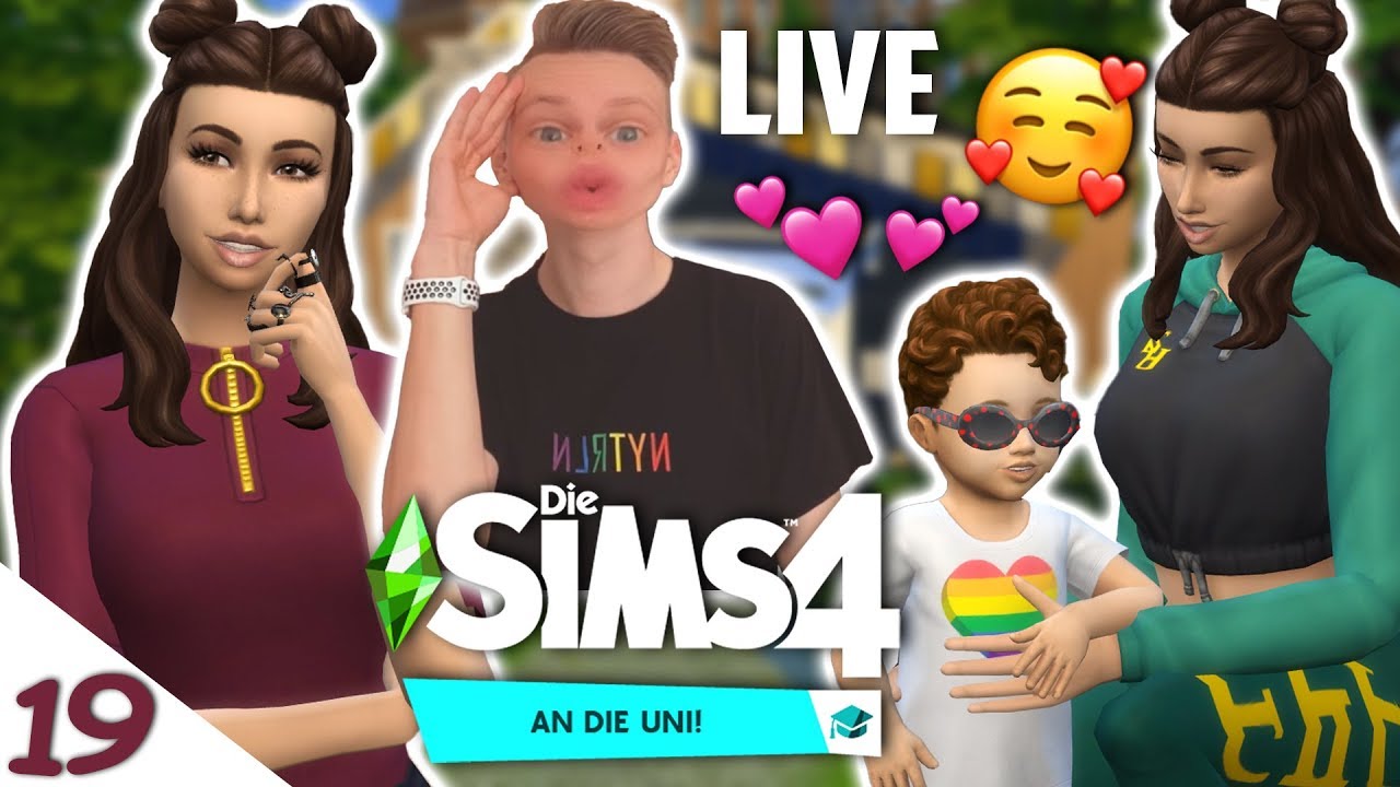 LIVE-SPECIAL 😍💞 Die Sims 4: An Die Uni #19 🎓