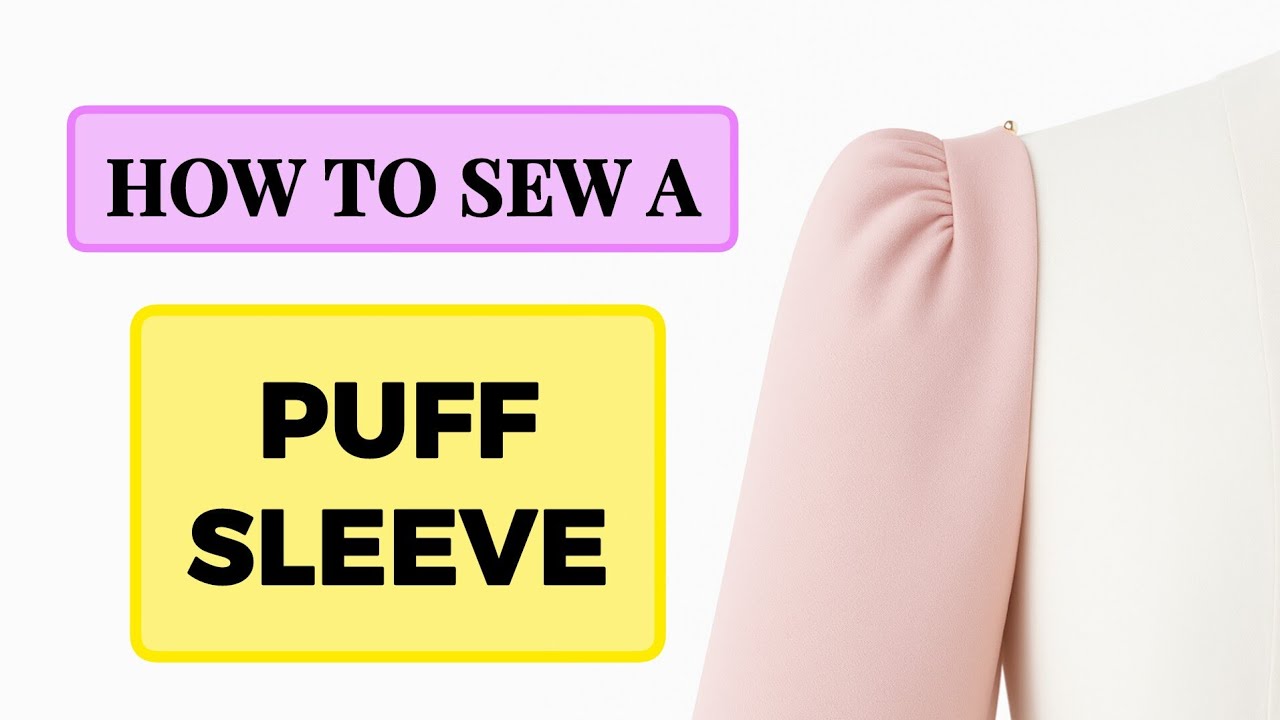 Trendy Puff Sleeve Tutorial | Step-by-Step Pattern Drafting & Sewing