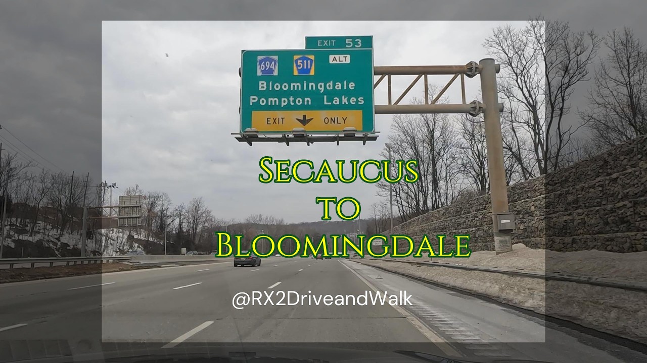 Secaucus to Bloomingdale NJ