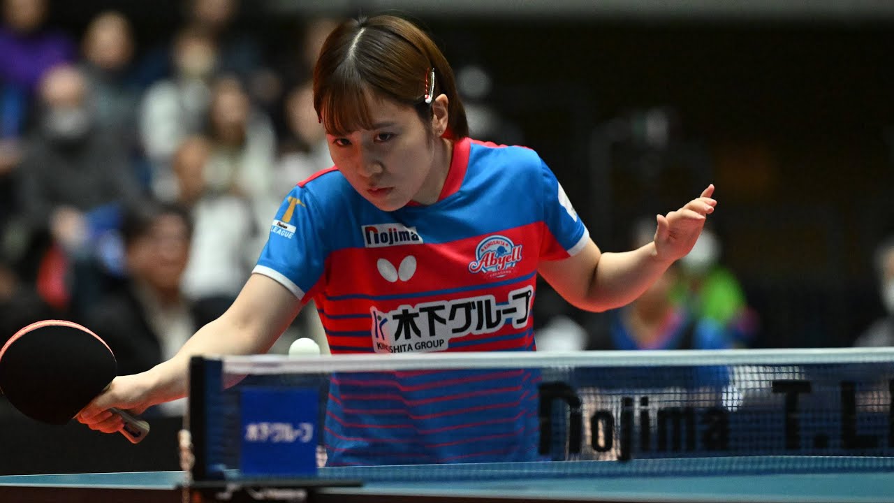 平野美宇 vs 大藤沙月 TBESTGAME 木下アビエル神奈川 vs 日本ペイントマレッツ  ノジマTリーグ2024-2025 2024年12月8日 平塚総合体育館【卓球 Tリーグ公式】