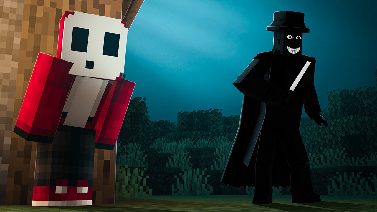 This New Minecraft Horror Mod Never Stops Watching... The Man From The Shadow