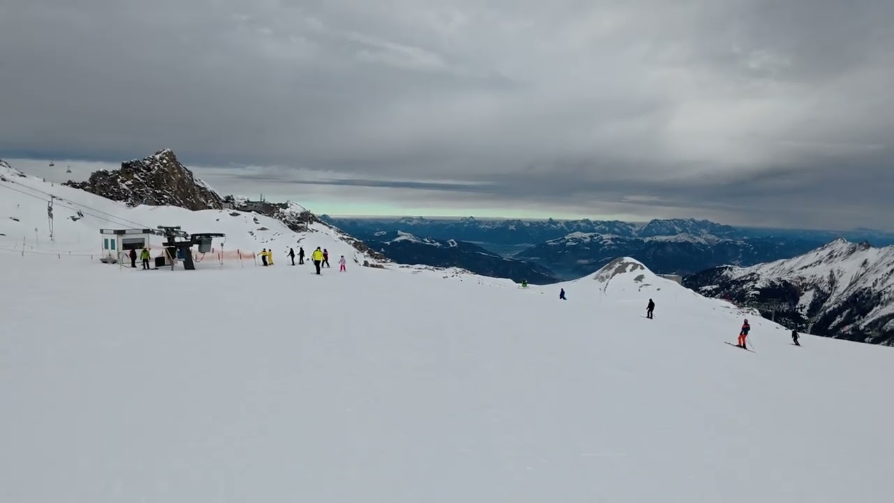 Kitzsteinhorn / Kaprun piste 1 Dec 2025 4K