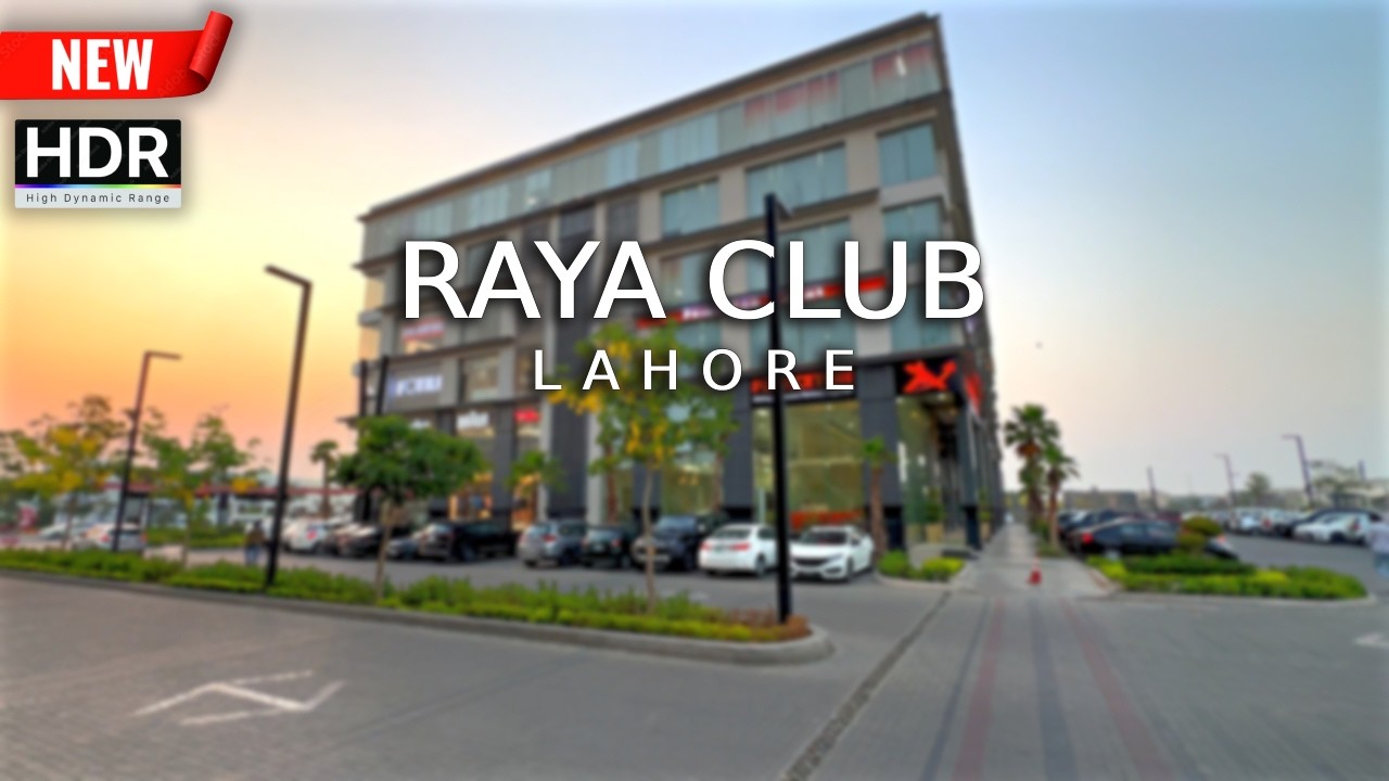 🇵🇰 DEFENCE Raya Club Lahore. 4K HDR Walking Tour