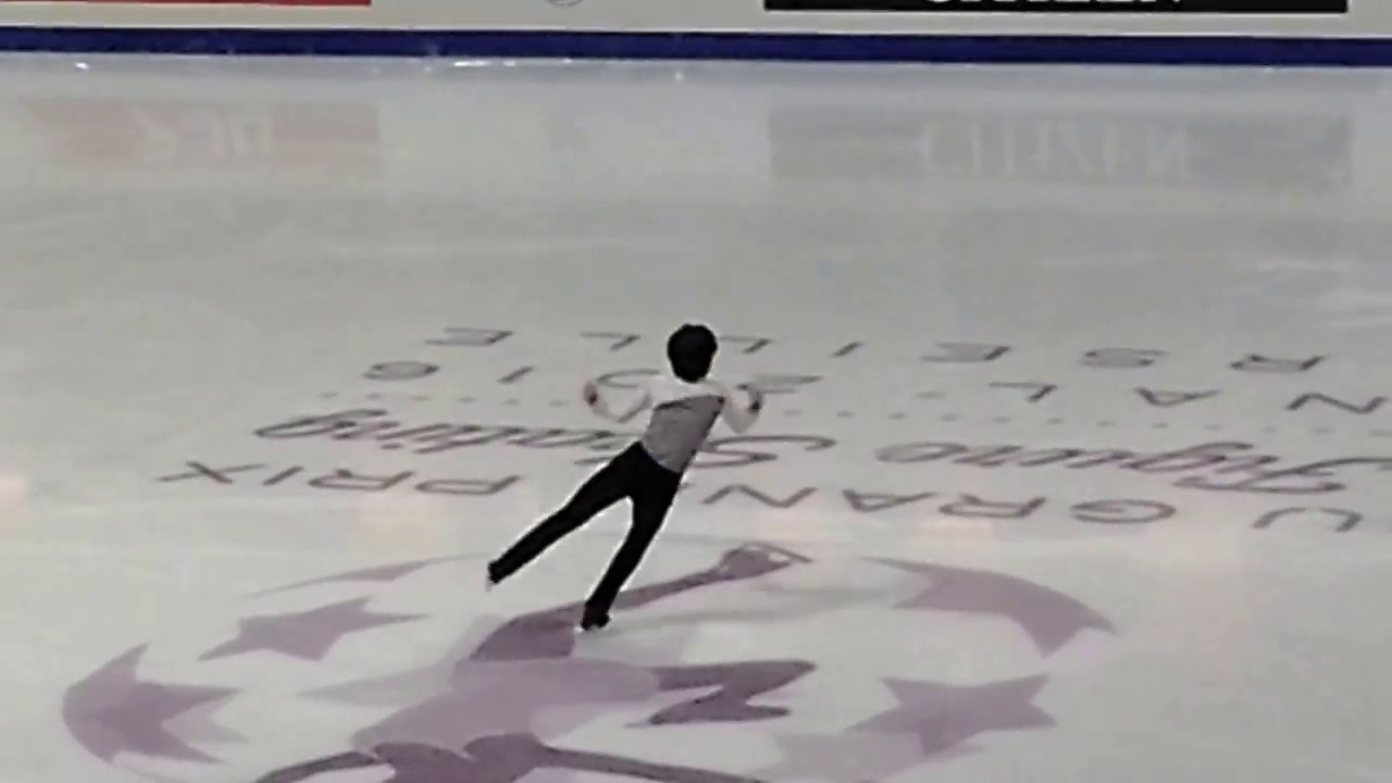 Junior GPF-2016 Jun Hwan CHA (FS(3º) BRONZE MEDAL) Marseille