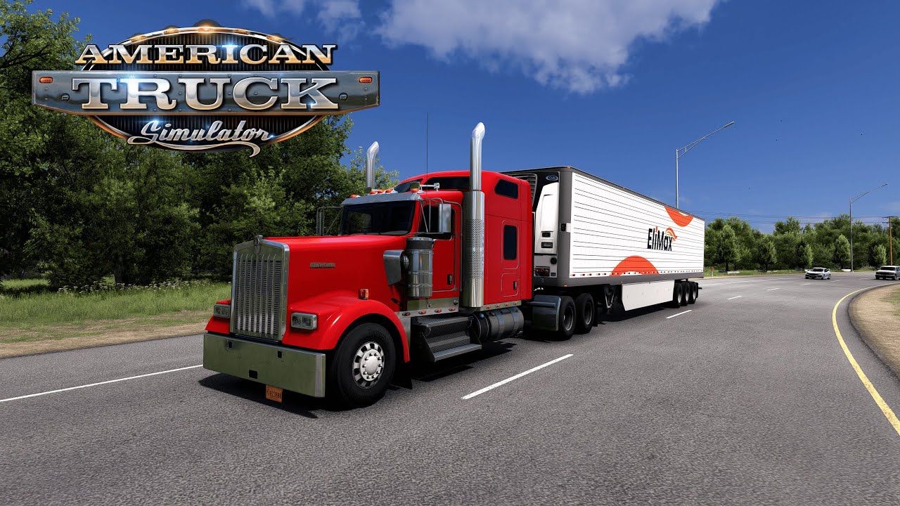 American Truck Simulator. Рейс Терсаркана - Сидар-Рапидс