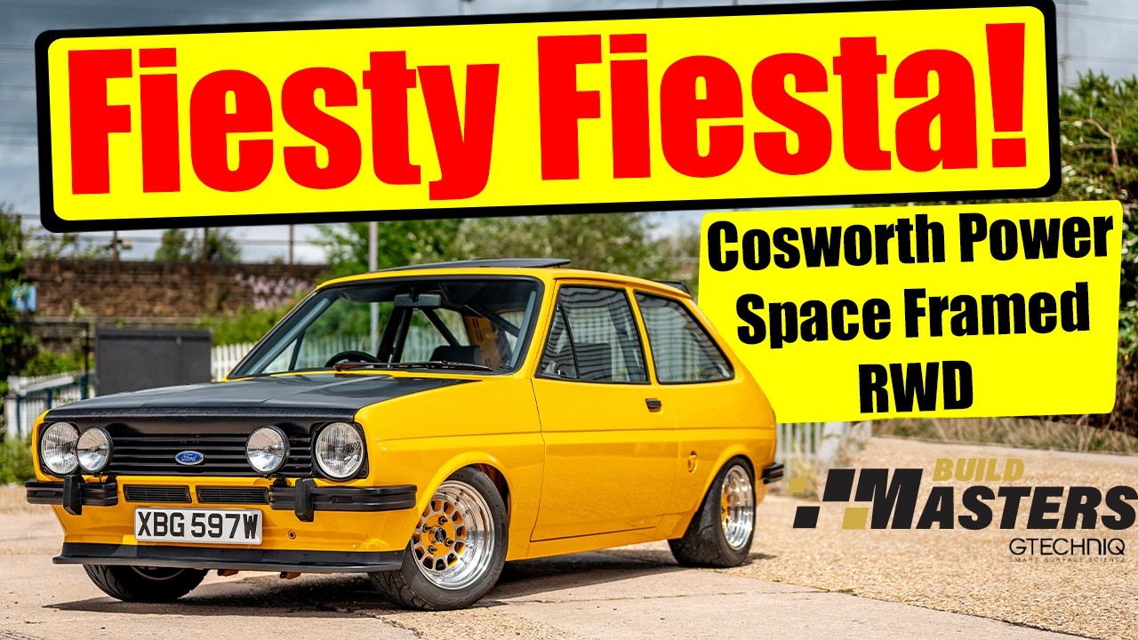 Ford Fiesta MK1 с двигателем Cosworth и задним приводом 🤯🔥 Это лучшая модификация Fiesta в мире?!