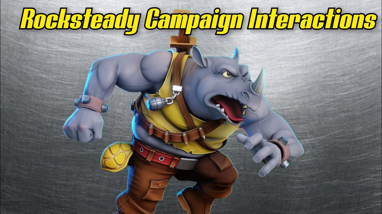 Nickelodeon All-Star Brawl 2: Rocksteady Campaign Interactions