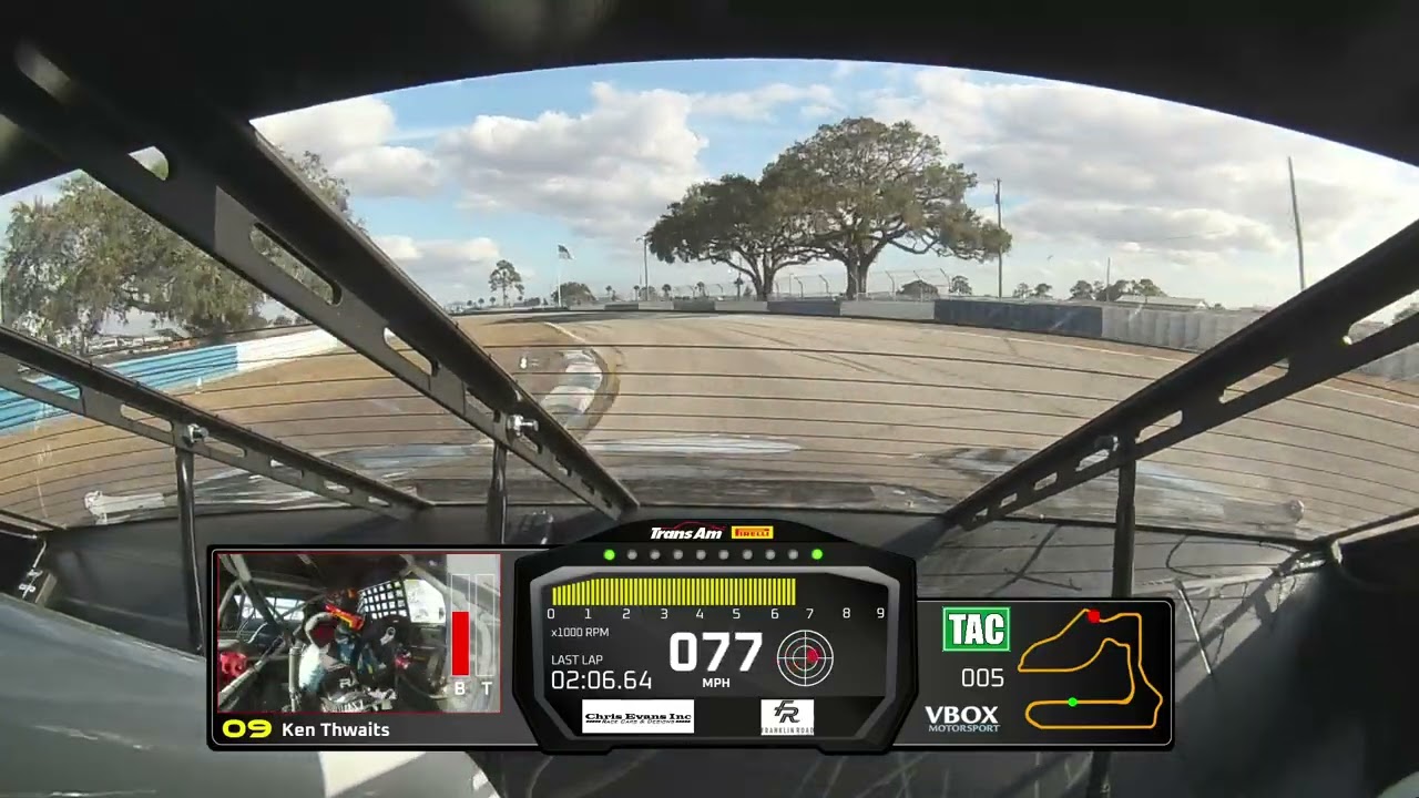 Practice lap around Sebring in a TA Cup car!