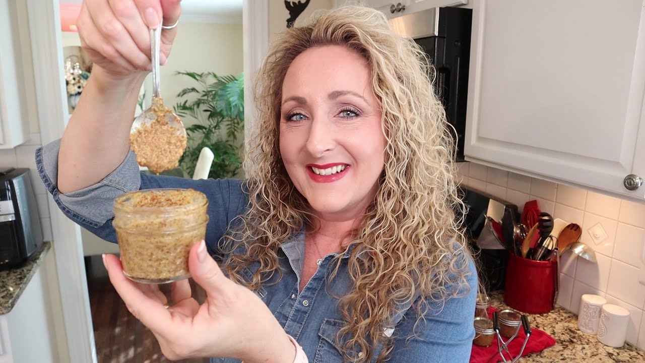 Oktoberfest Beer Mustard With Canning Instructions ~ How To Make Homemade Mustard