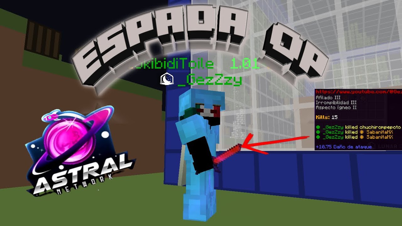 Usando LA ESPADA MAS OP de este SERVIDOR!!!😲💯 | HCF ASTRALCC