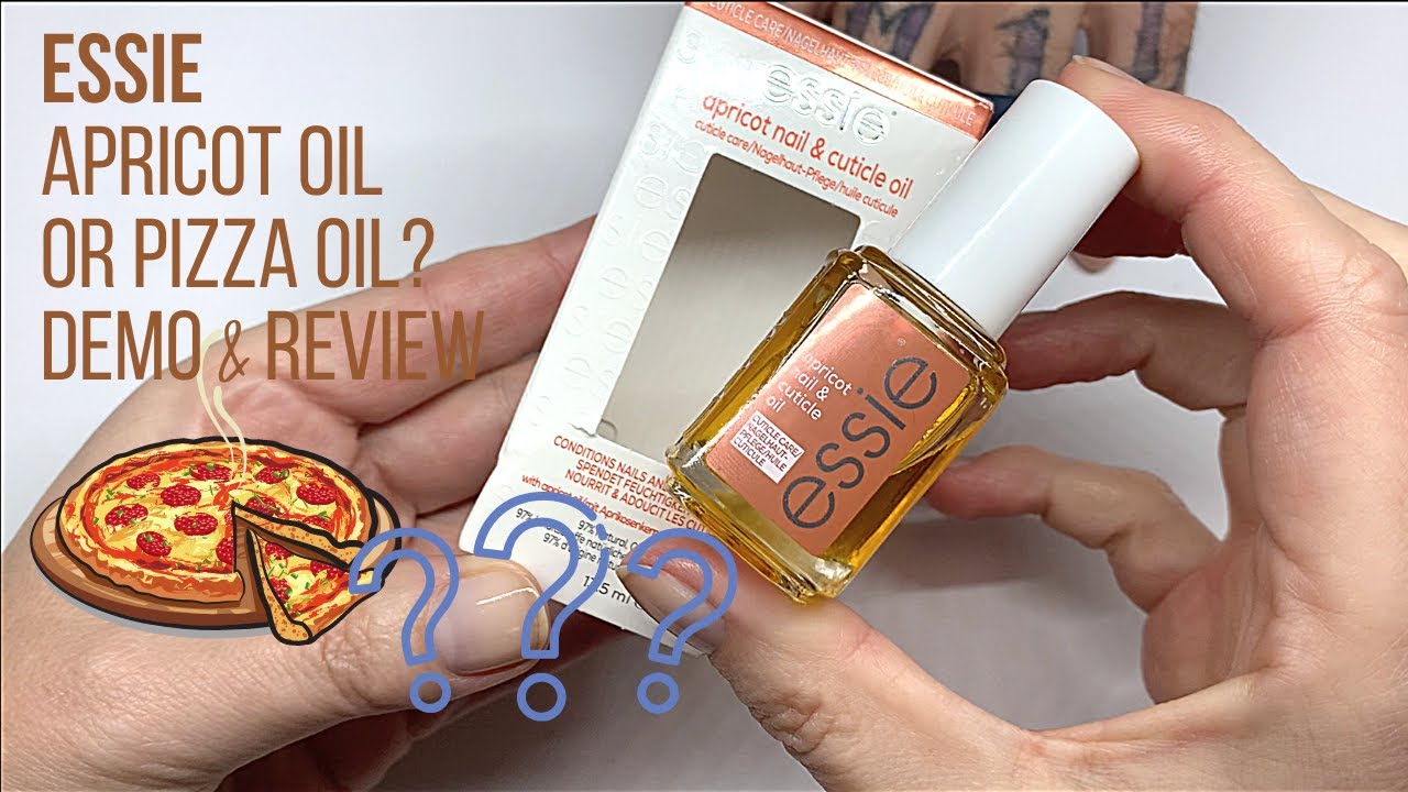 ESSIE APRICOT OIL  [DEMO & REVIEW] 🍑or 🍕?
