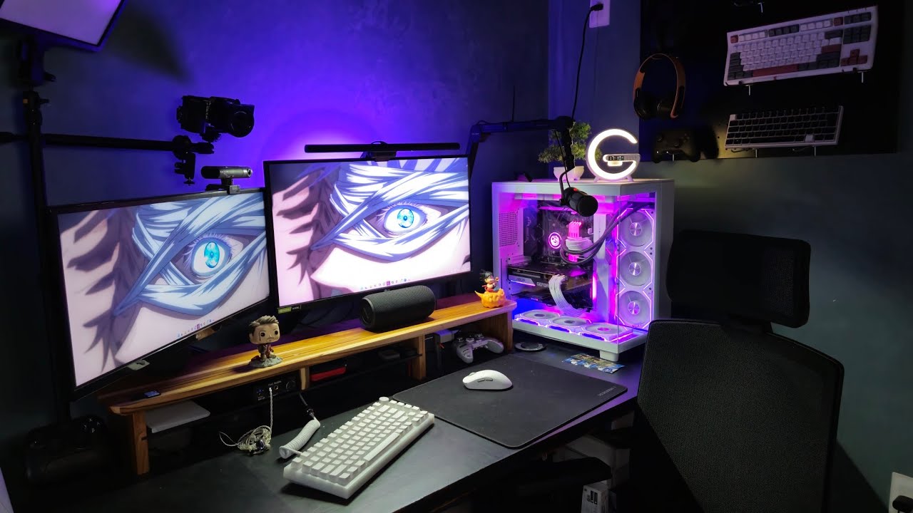 esse é o meu setup gamer 2025 ...