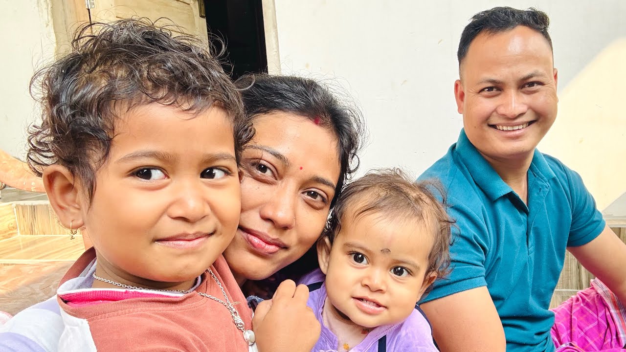 Baby Angel 👼 Thabainw Hana maa Problem 🥹//Duty Jaigaw Sanwibw Angna //@ChaitrikaBoroo @Adhyaboroo 