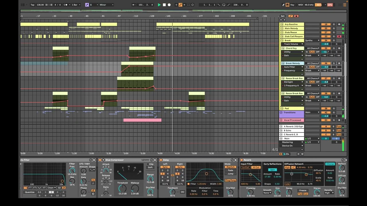Lost Forever - Ableton 12 Techno Template