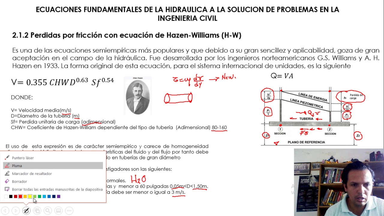 Hazen Williams Formula