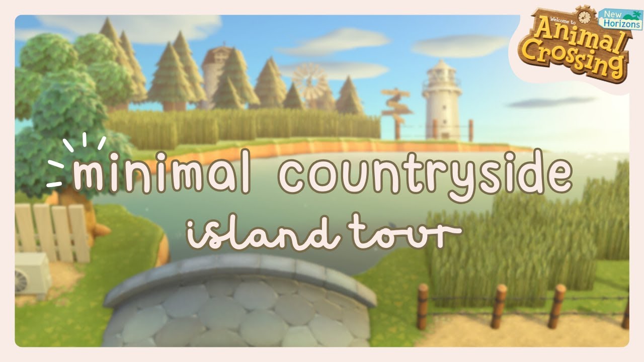 I'M ADDICTED TO MINIMAL ISLANDS | ACNH ISLAND TOUR