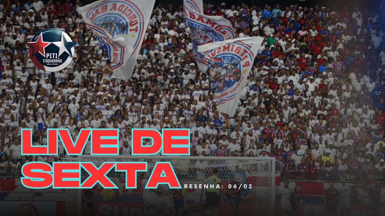 LIVE DE SEXTA: BAHIA ABRE CAMPANHA EM CASA COM EMPATE EM 1 A 1 COM O FLUMINENSE 📱