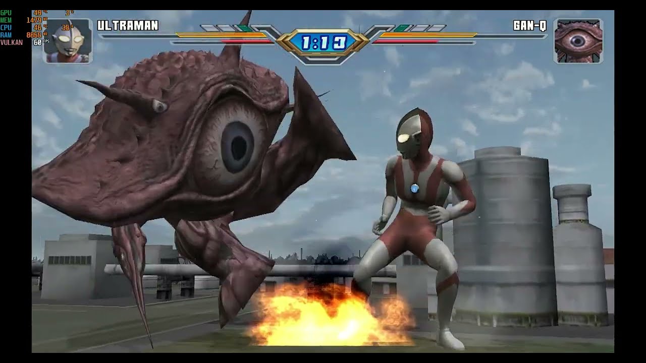 Ultraman Fighting Evolution 3 - Battle Mode Ultraman(1996)