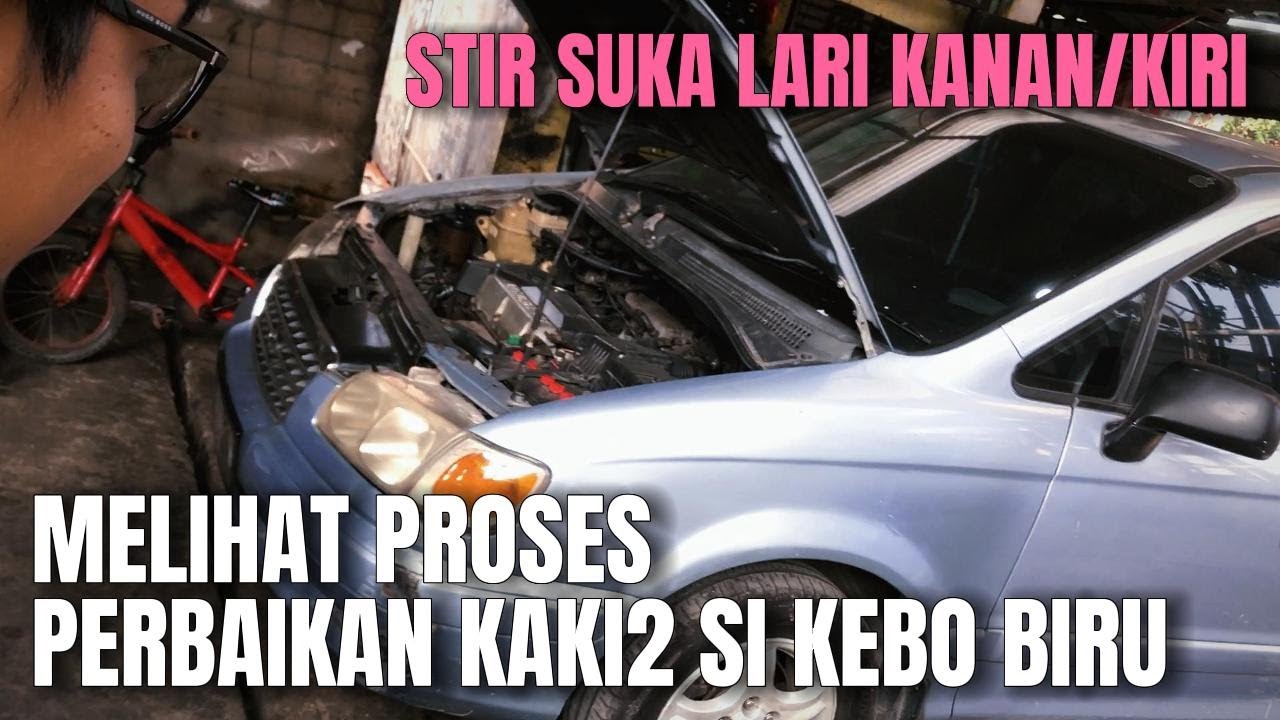 HYUNDAI TRAJET - PROSES PERBAIKAN KAKI-KAKI BAGIAN DEPAN