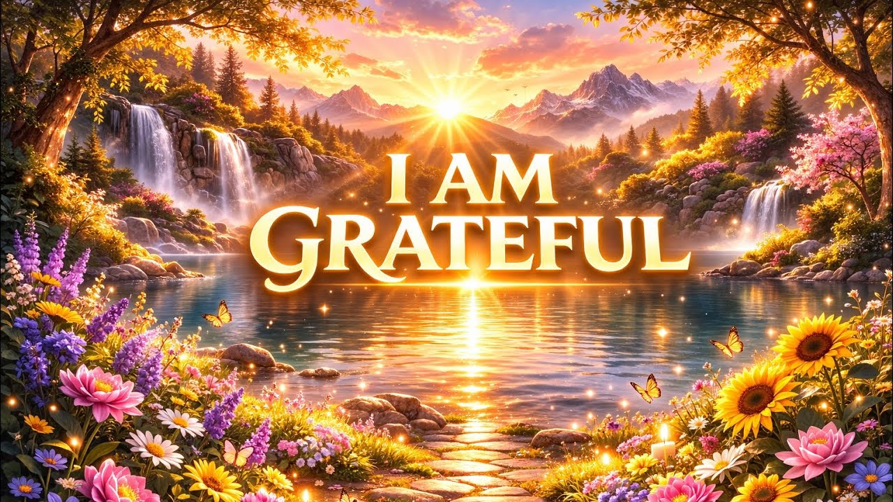 I am Grateful 🙏 Powerful Daily Affirmations for Gratitude, Peace & Abundance 