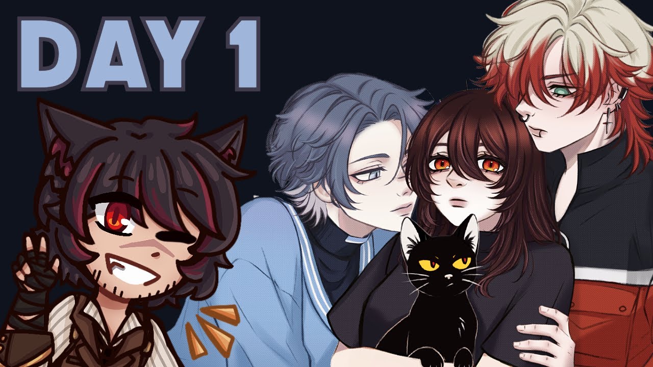 New Housemate, Friend & TALKING CAT??? At least They're all Cute - Witch's Bound Day 1 All Endings