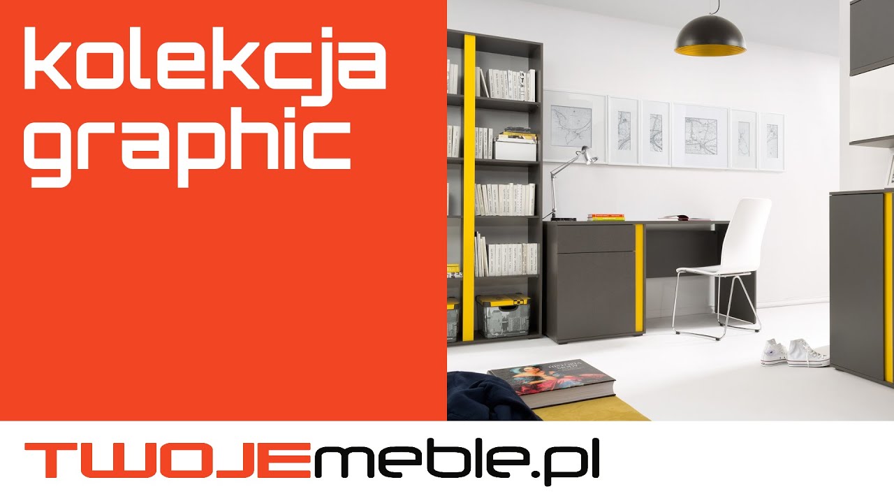 Recenzja: Kolekcja Graphic, Black Red White - TwojeMeble.pl