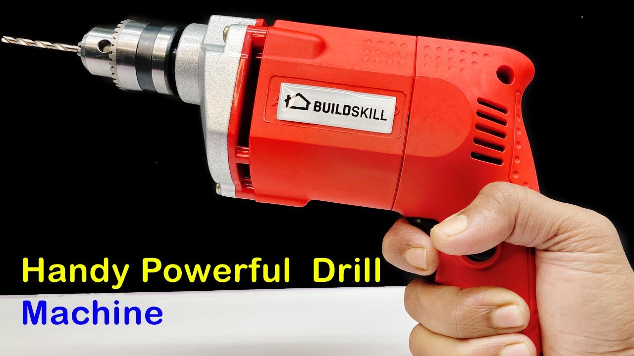 Buildskill 10mm Handy Drill machine Unboxing & Review