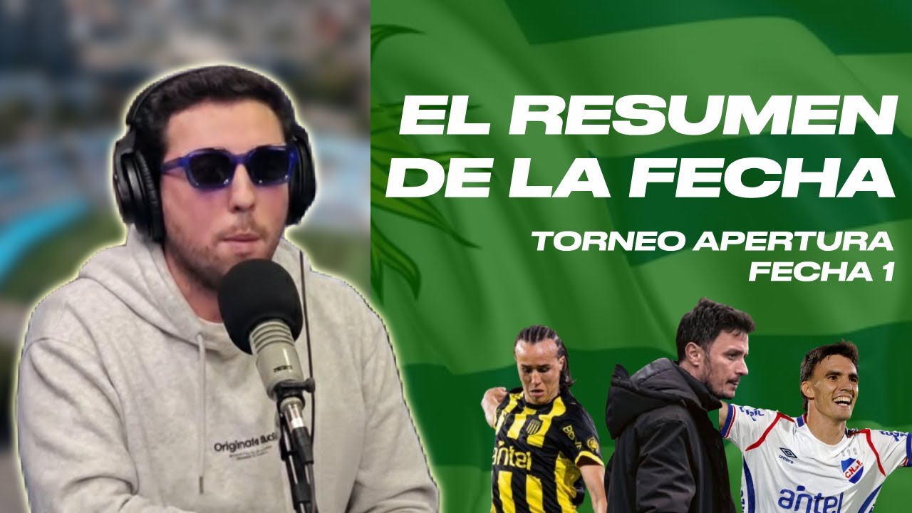 ¿Como empezaron los equipos? | Fecha 1 Apertura | Análisis Pedro Figueredo