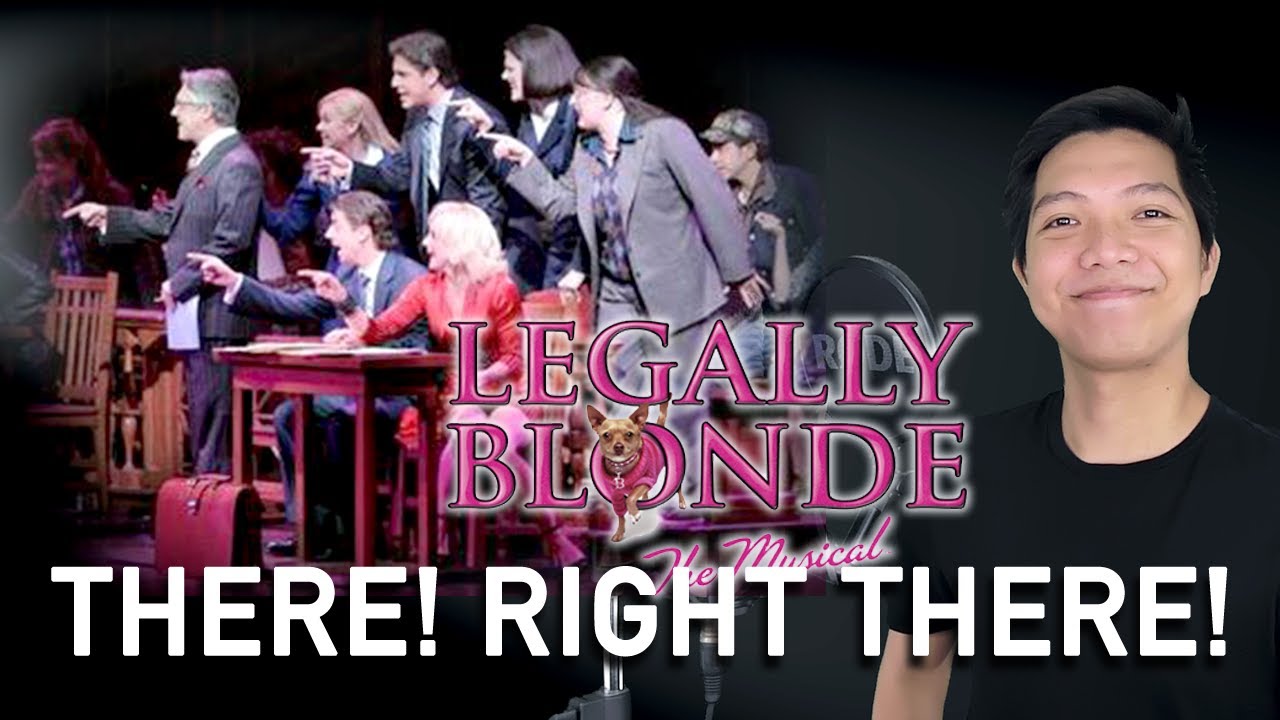 There! Right There! (Male Parts/Ensemble Only - Karaoke) - Legally Blonde The Musical